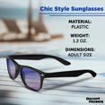 thumbnail image 4 of Gradient Lens Sunglasses Set of 10, Bulk Pack - UV Protection, Perfect for Parties, Beach, Pool, Outdoor Events - Purple, 4 of 8