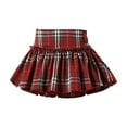 thumbnail image 3 of XEGLSBU Girls Skirts Size 6 Children's Preppy Fashion Personality Dress Full Skirt Girls Skirt Girls Skirts Size 10-12 Jean Wine Size 18-24 Months, 3 of 8