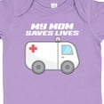 thumbnail image 4 of Inktastic My Mom Saves Lives- Ambulance Boys or Girls Baby Bodysuit, 4 of 5