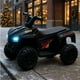 thumbnail image 4 of Carrito Electrico Montable para Niños de Manejo Directo Cuatrimoto con Luces LED Pedal de Aceleración, Asiento Ergonómico Negro, 4 of 11