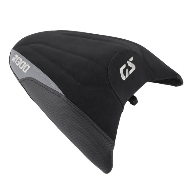 Cojín plano para asiento trasero de pasajero, de poliuretano, color gris, para BMW R1300GS (2004-2025)
