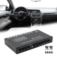thumbnail image 2 of ECUALIZADOR EQ de 7 bandas ecualizador de Audio para coche 6 salidas de canales 12V carcasa de aluminio ecualizador paramétrico amplificador cruzado, 2 of 8