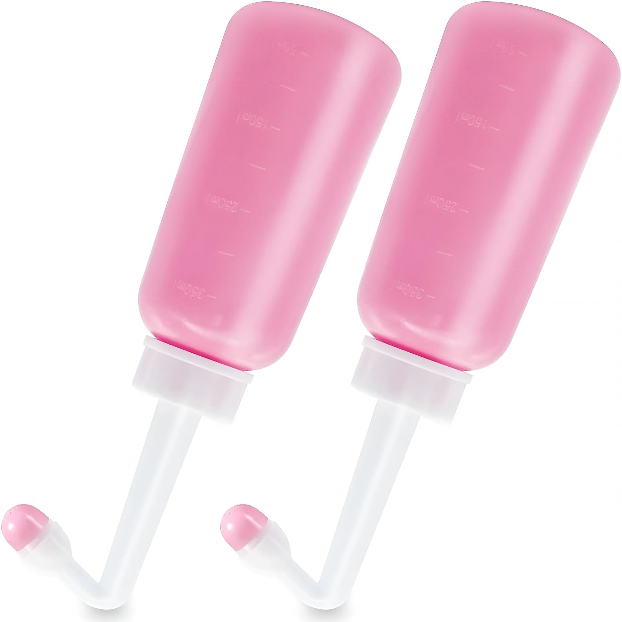 XIRQI 2Pcs Peri Bottle for Postpartum Care,12 Oz Perineal Bottle Postpartum Essentials Upside Down Peri Bottle for Perineal Recovery