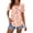 Pink Tulip Flowers, variant on OutfitShow Summer Square Neck Tops for Women Puff Short Sleeve Shirts Dressy Casual Tunic Blouses