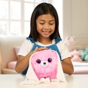 ScruffaLuvs Pet Scruffs Pink, Mystery Plush 7.5 Toy, Wash to Reveal 1 of 3 Rescue Pets: Puppy, Bunny, or Kitty, Includes Deluxe Pet Carrier, Ages 2+
