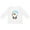 AA-White, variant on Inktastic Cute Christmas Penguin in Blue Hat Boys or Girls Long Sleeve Toddler T-Shirt