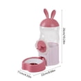 thumbnail image 4 of Sentmoon Cat Water Dispenser Water Dispenser for Dogs Hanging Pet Water Dispenser for Rabbits Cats and Dogs A Hanging Cage Automatic Water Feeder Suitable for Home Use, 4 of 7