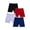 Dark Blue, variant on Girls Shorts Size 10-12 Solid Color 4 Pack Summer Clothes Safety Shorts Under Dress Dance