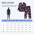 thumbnail image 4 of Cauagu Breast Cancer Awareness (2) Print Men's Long-Sleeve Pajama Set,Soft Button-Front 2Pjs for Men Long Sleeve Men’s Sleepwear-Large, 4 of 7