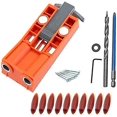 thumbnail image 1 of 2 unidades de bloque de empuje de seguridad, herramienta ergonómica inclinada recta de carpintería para carpintería y uso en mesa de sierras, tablas de enrutador Feliz Sencillez, 1 of 5