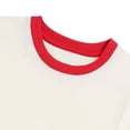 thumbnail image 4 of XIMIN Garçons Filles T-Shirt Uni à Manches Courtes Tout-Petit Coton Décontracté Col Ras du Cou Tee Confortable Doux Haut Basique pour Enfants, 4 of 8