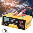 thumbnail image 2 of Cargador De Batería De Coche 10A 12V/24V Cargador Rápido De Batería De Coche Cargador Inteligente Automático Ajustable Inevent VI012074-02, 2 of 6