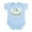 Sky Blue, variant on CafePress - Tis Herself! Infant Creeper - Baby Light Bodysuit, Size Newborn - 24 Months
