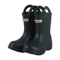 thumbnail image 2 of Kureaily Girls Rain Boots Mid Calf Kids Booties Lightweight Soft Sole Comfortable Footwear For Toddler And Little Girls Seasonal Outdoor Play 10-10.5 Years, 2 of 5