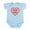 Sky Blue, variant on CafePress - My Aunt Is My Valentine Baby Creeper - Baby Light Bodysuit, Size Newborn - 24 Months