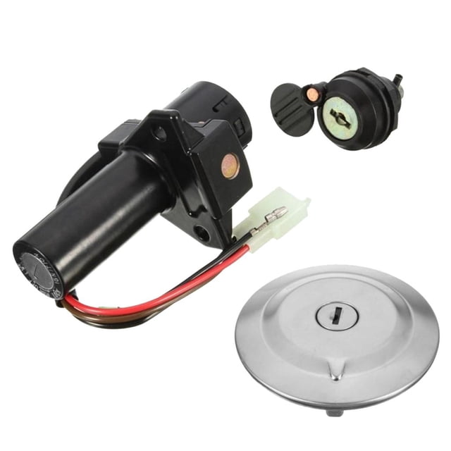 Conjunto de Bloqueo de Interruptor de Encendido de Motocicleta para 125 2002-2013 shamjiam Interruptor de encendido de la motocicleta