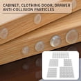 thumbnail image 4 of Self Adhesive Clear Silicone Gel Round Door Cabinet V Feet Bumper Pads R6 X2X02, 4 of 7