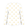 thumbnail image 5 of Virmaxy Womens Blouses Long Sleeve Shirt Women Casual Fashion Solid Color Button T-Shirt Long Sleeves One Shoulder Top Blouse Tops Yellow-2 L, 5 of 5