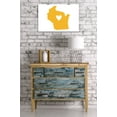 thumbnail image 3 of Wisconsin, State Outline and Heart (16x24 Giclee Gallery Art Print, Vivid Textured Wall Decor), 3 of 3