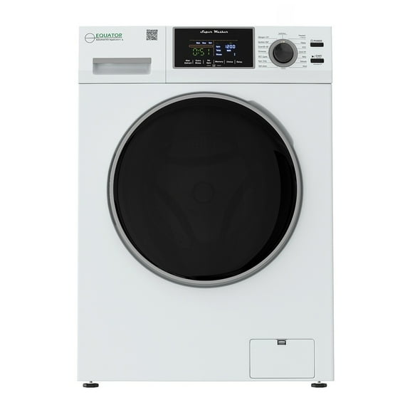 Equator 1.9 Cu. Ft. Super Washer, 18 lb, Pet Cycle, White, 110V
