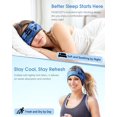 thumbnail image 2 of Auriculares con diadema para dormir MUSICOZY Bluetooth 5.4 inalámbricos, 2 of 7