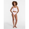 thumbnail image 2 of No Boundaries Seamless Cami Bra and Thong Panties Set, 2 Piece, Women's XS-XXXL, 2 of 5