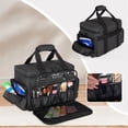 thumbnail image 4 of Bolsa de maquillaje BAFASO grande con 2 bolsas y separadores extraíbles, 4 of 7