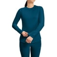thumbnail image 3 of Cherokee Underscrub Long Sleeve Women Tee Modern Fit with Shirttail Hem - CK773, 3 of 8