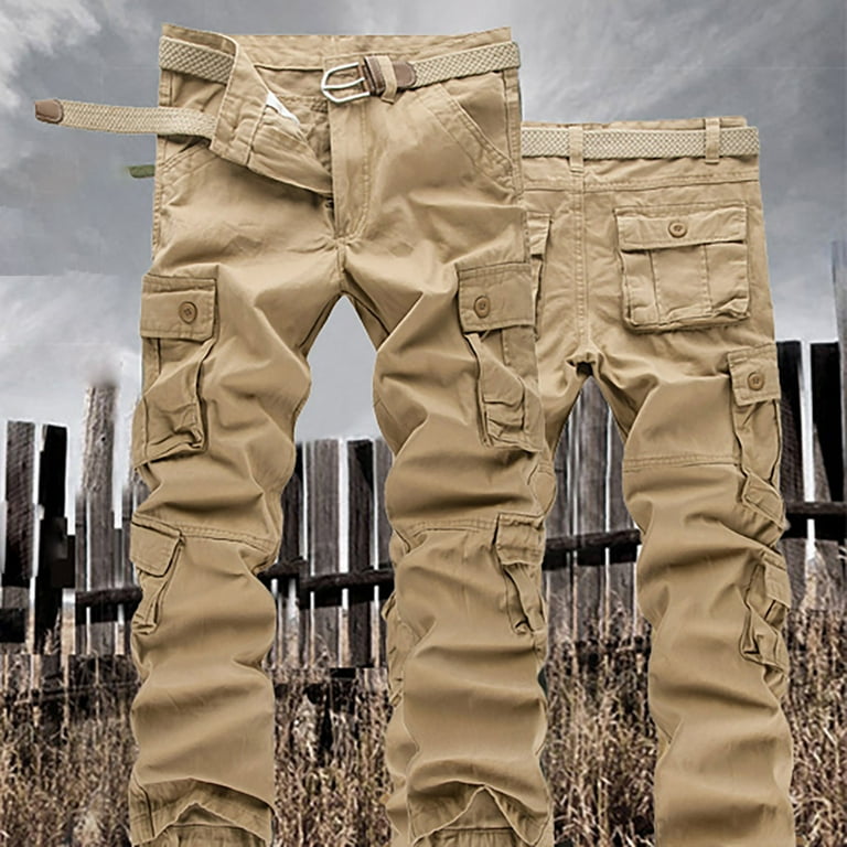 Cfklopgg 2024 Mens Baggy Jeans Men Cargo Welding Pants Sweatpants That Look Like Jeans for Men Man Clothes Pants Lightweight Casual Work Ripstop Cargo Pants for Men with Pockets Mens Walmart
