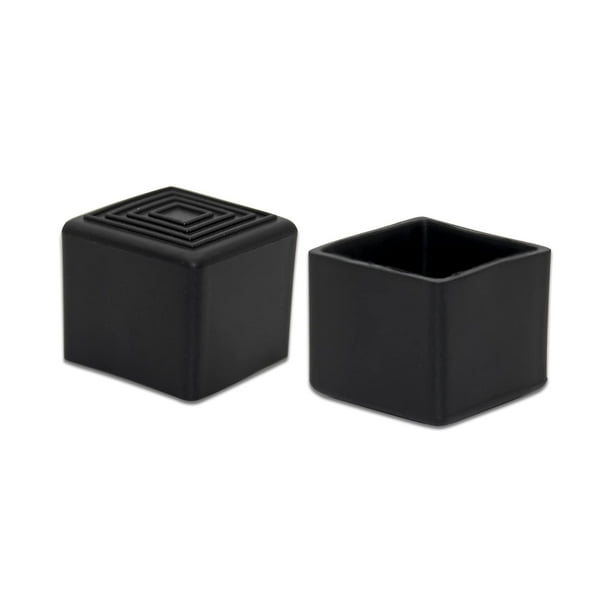 Square Flexible PVC Leg Tips Furniture Chair Leg Caps Floor