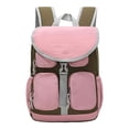 thumbnail image 2 of CUZIBR Girls Backpack For Campus Daily Commute Sports Travel Casual Vintage Color Block Daypack Unisex Students Adjustable Mesh Padded Shoulder Straps School Rucksack, 2 of 6