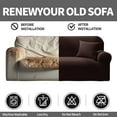 thumbnail image 3 of Sofa Cover Slipcover Stretch Elastic 2 Seater Loveseat Sofa Couch Furniture Protector Fit, Machine washable Sofa Slipcover ,Mutiple colors,Home Decor, 3 of 10
