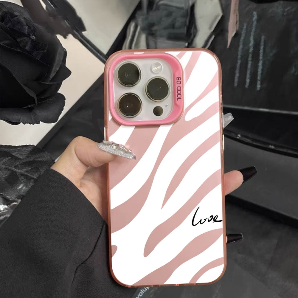 Silver IMD Case For IPhone 16 15 Pro Max 15 14 13 12 11 Pro XR XS 7 8 Plus SE Shockproof Color Phone Funda Cover M240914 From Court_of_treasures, $7.89