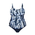 thumbnail image 4 of HUAXUN Tankinis Swimwear for Women Cute Swimsuit Womens Swimsuit Cover Up Drawstring Backless Design Beachwear 2 Piece Swimsuits Floral Print Cami Tops, 4 of 5