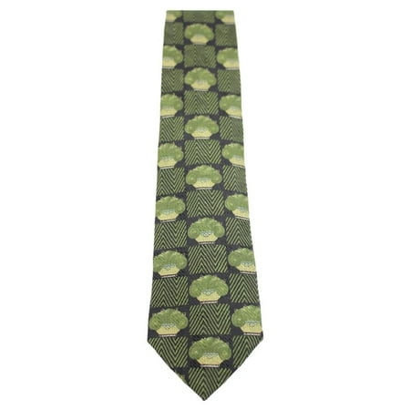 Floral Striped Tie - Ermenegildo Zegna Striped Floral Rose 100% Silk EZTTY01