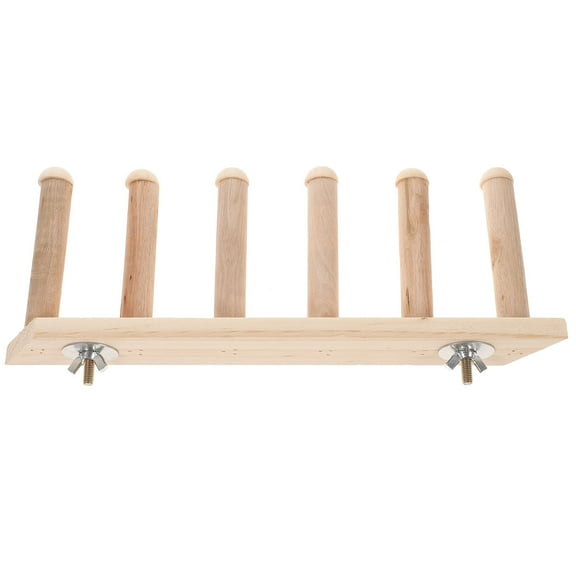 LEORX 1Set Cat Climbing Board Design Security for Cats Cat Wall Mount Cat Climber Wood Color