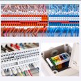 thumbnail image 3 of 10PCS Wire Electrical Conector Terminal Connector Screw Cable Din Rail Terminal Blocks Strip Power Distribution Block Terminator, 3 of 6