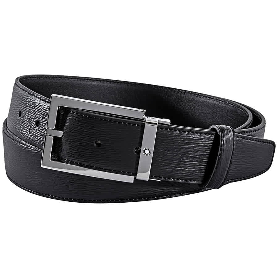 Montblanc Classic Line Men's Smooth Leather Belt - Walmart.com