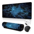 thumbnail image 4 of Hearth & Gear Extended Large Gaming Pad With Rubber Base Comfortable Textile For Computer PC Laptop Desk Mat Computer Pad Carpal Tunnel Wrist Rest Typing Wrist Support Laptop Desk with Soft Cushion, 4 of 4