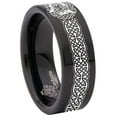 thumbnail image 6 of Viking Wolf Tungsten Carbide Ring, 6 of 9