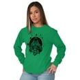thumbnail image 3 of Cosmos Astronaut Space Stylish Long Sleeve TShirt Men Women Brisco Brands X, 3 of 6