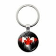 thumbnail image 1 of Canadian Souvenir Keychain Durable Metal Carabiner Clip For Keys Luggage Backpack And Giving, 1 of 4