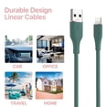 thumbnail image 3 of LAX Gadgets Apple MFi Lightning Cable Certified 4 Feet Nylon Polycarbonate 1 cable, 3 of 4