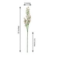 Efavormart 2 Bushes - 33" Blush Chrysanthemum Silk Flowers, Artificial ...
