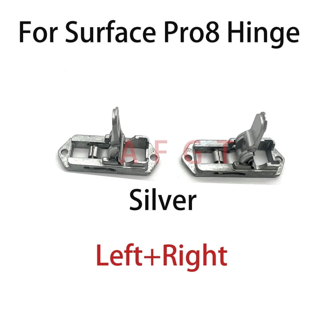Original Kickstand Hinge For Microsoft Surface ProX Pro8 1983 Pro9 2038 Pro10 2079 Pro11 2076 Rear Shell With Bracket Connector Pro8 Silver