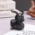 thumbnail image 4 of Black vinyl Duck, 6cm Height Bath Toy Duck Funny Dark Duck Collectible Duck Gift for Kids Adults Decor (Satan Duck), 4 of 4