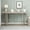 Grey, variant on Grey 60.65" Console Table, Stylish Rectangular Table For Patio & Hallway. Magnesium Oxide Build. For Living Room, Bedroom. 220 Lbs Load Capacity. Versatile Table. Easy To Assemble Clean Indoor Hall