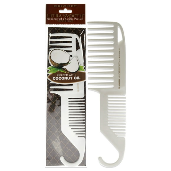 Ultra Smooth Coconut Shower Comb by Cricket for Unisex - 1 Pc Comb