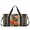 Multicolour 4, variant on Herdesigns Boho Colorful Striped Travel Duffle Bag Sports Yoga Weekender Overnight Carry on Workout Bags Lightweight Waterproof Gym Tote Bag for Women