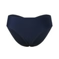 thumbnail image 6 of Hessimy Women's Criss Cross Cut Out Back Bikini Bottoms Swimsuit Beachwear(Navy,M), 6 of 8
